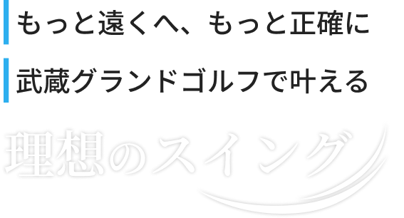 もっと遠くへ、もっと正確に 武蔵グランドゴルフで叶える理想のスイング